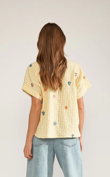 Geel Blouse