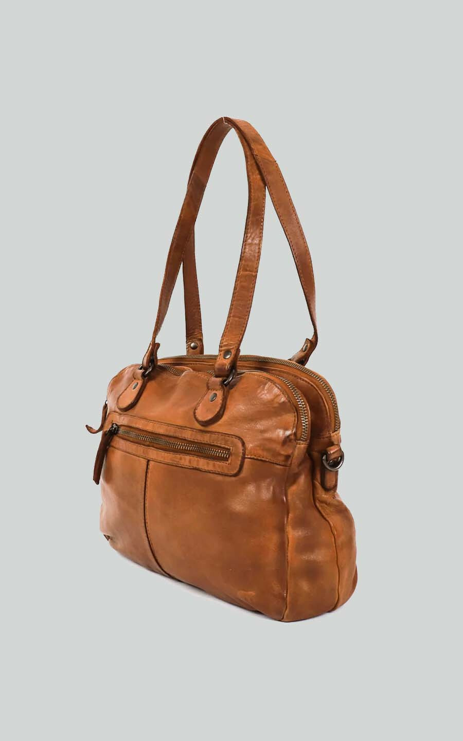 zoom in on Cognac Schoudertas image Cognac Schoudertas image