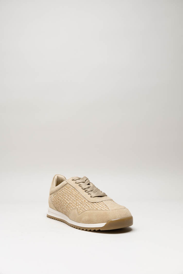 Donkerbeige Sneaker