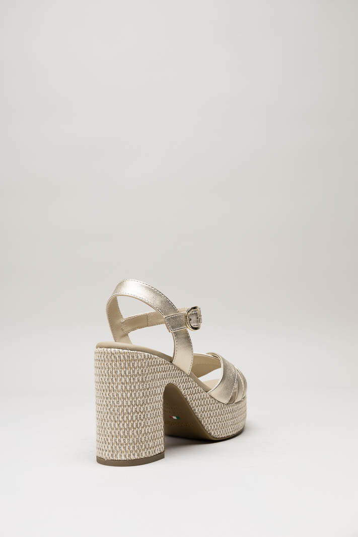 Goud Sandaal hak image