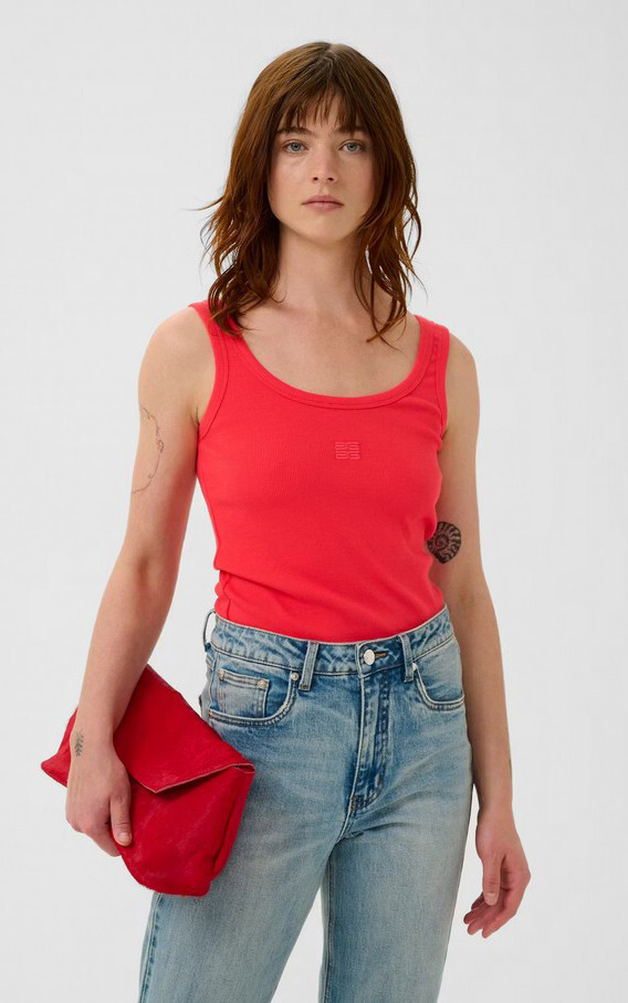 Rood T-shirt/top