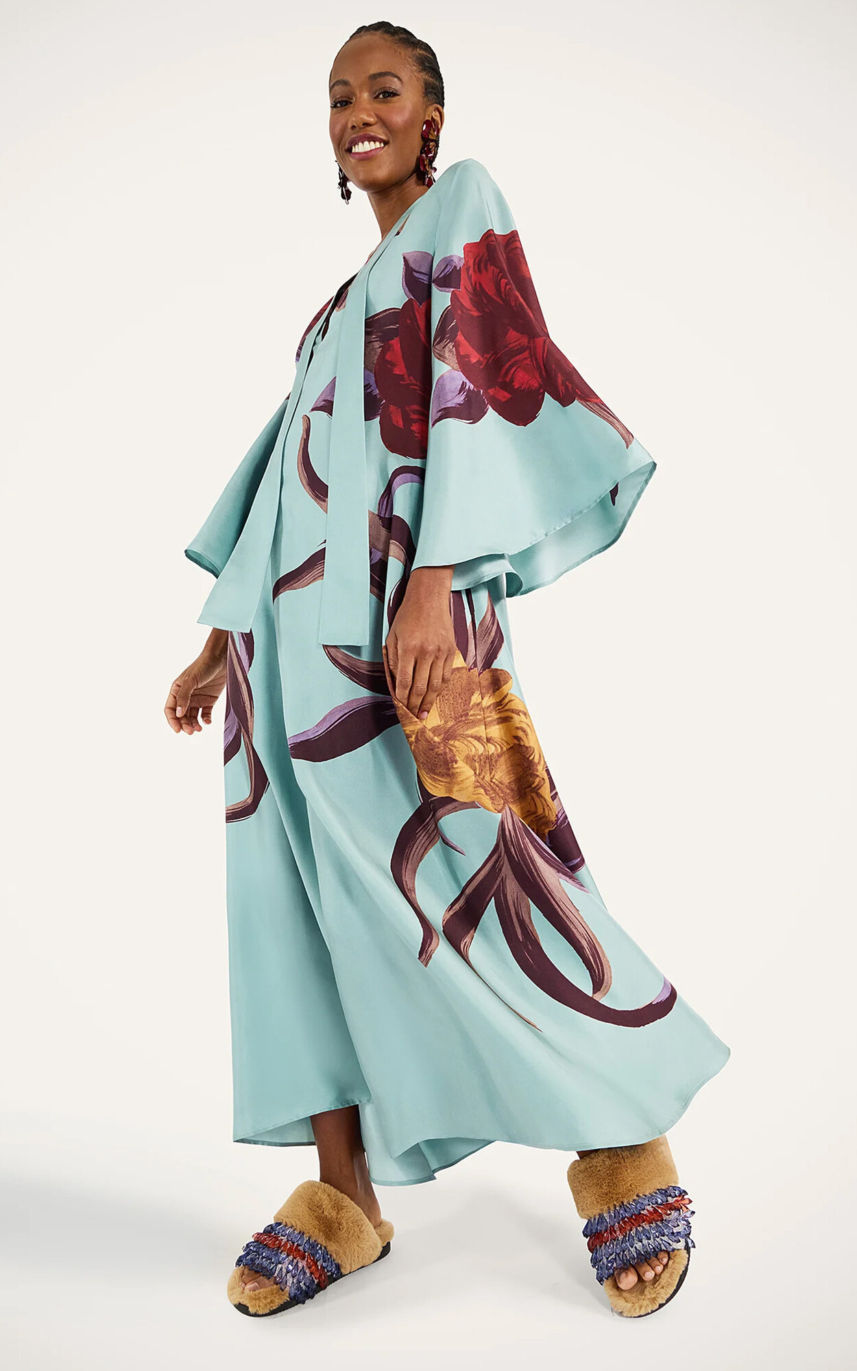 Turquoise Jurk image