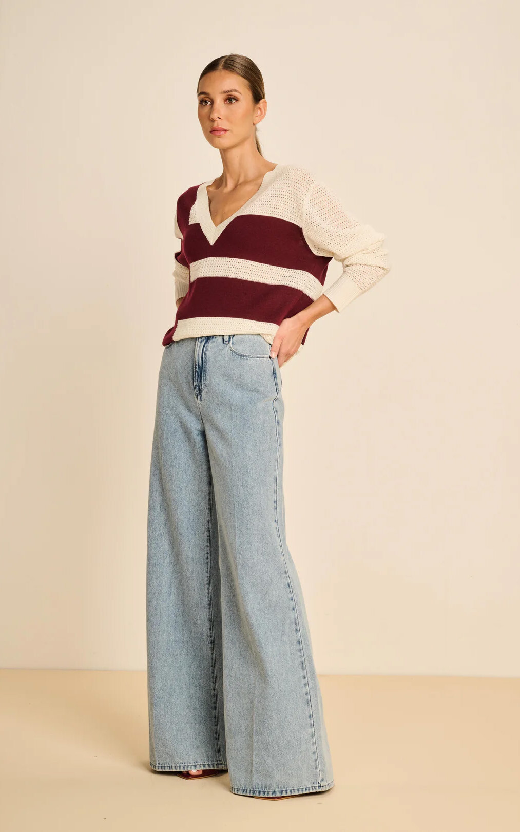 Ecru Sweater/trui