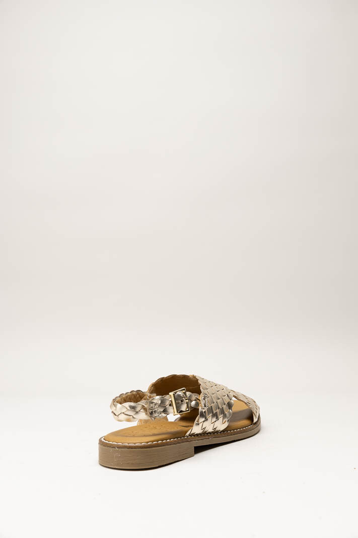 Goud Sandaal plat image