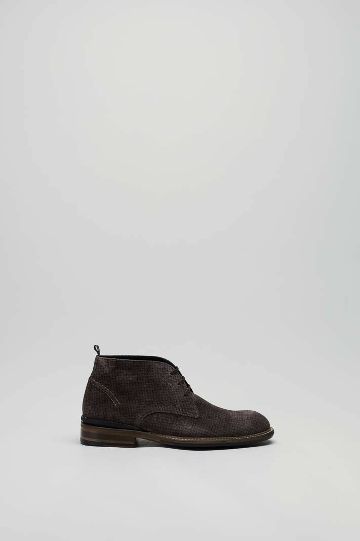 zoom in on Taupe Veterschoen hoog image Taupe Veterschoen hoog image