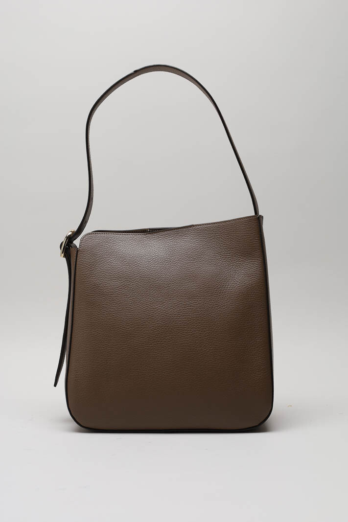Taupe Schoudertas