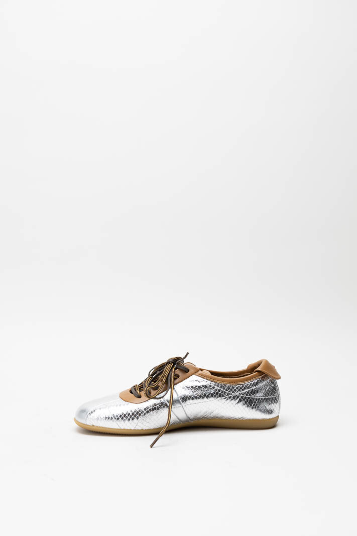 Zilver Veterschoen image