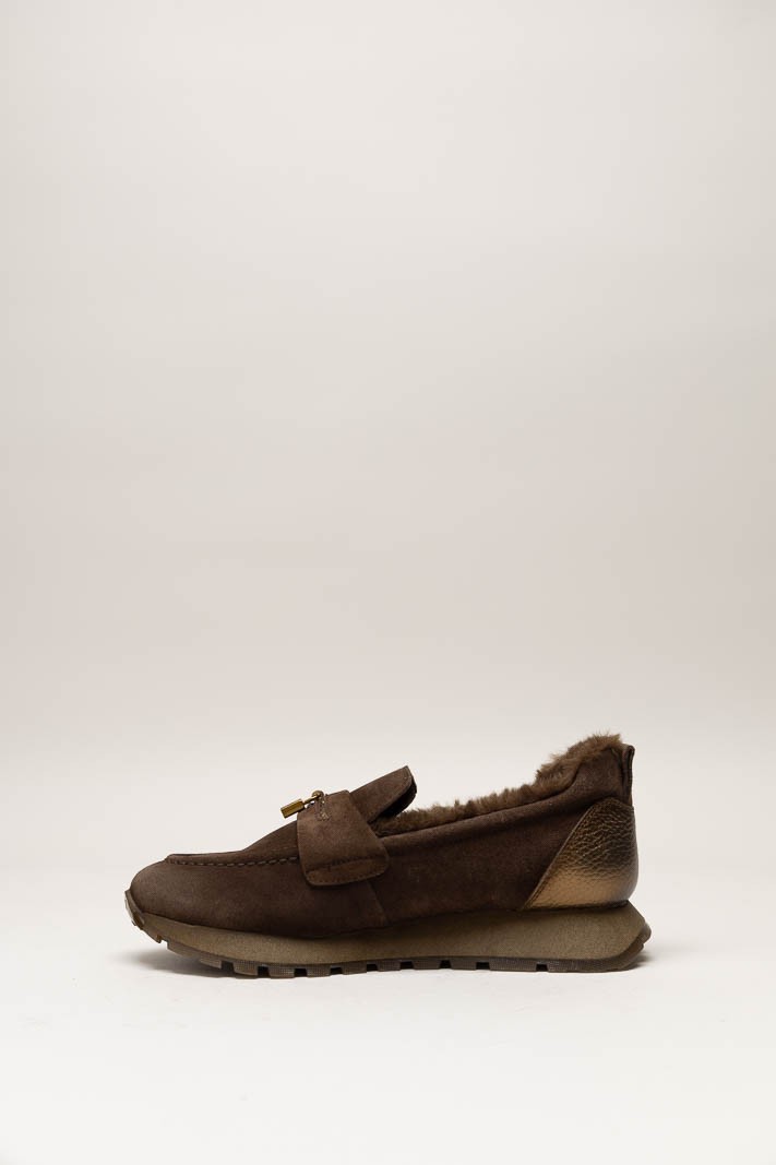 Donkerbruin Mocassin image