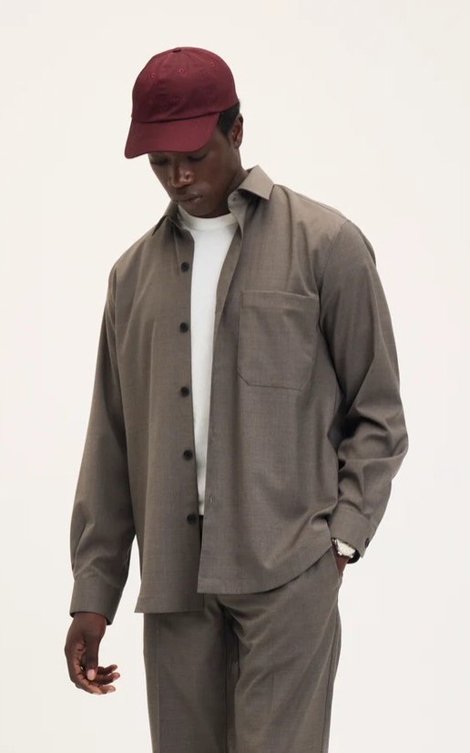 Grijs Overshirt