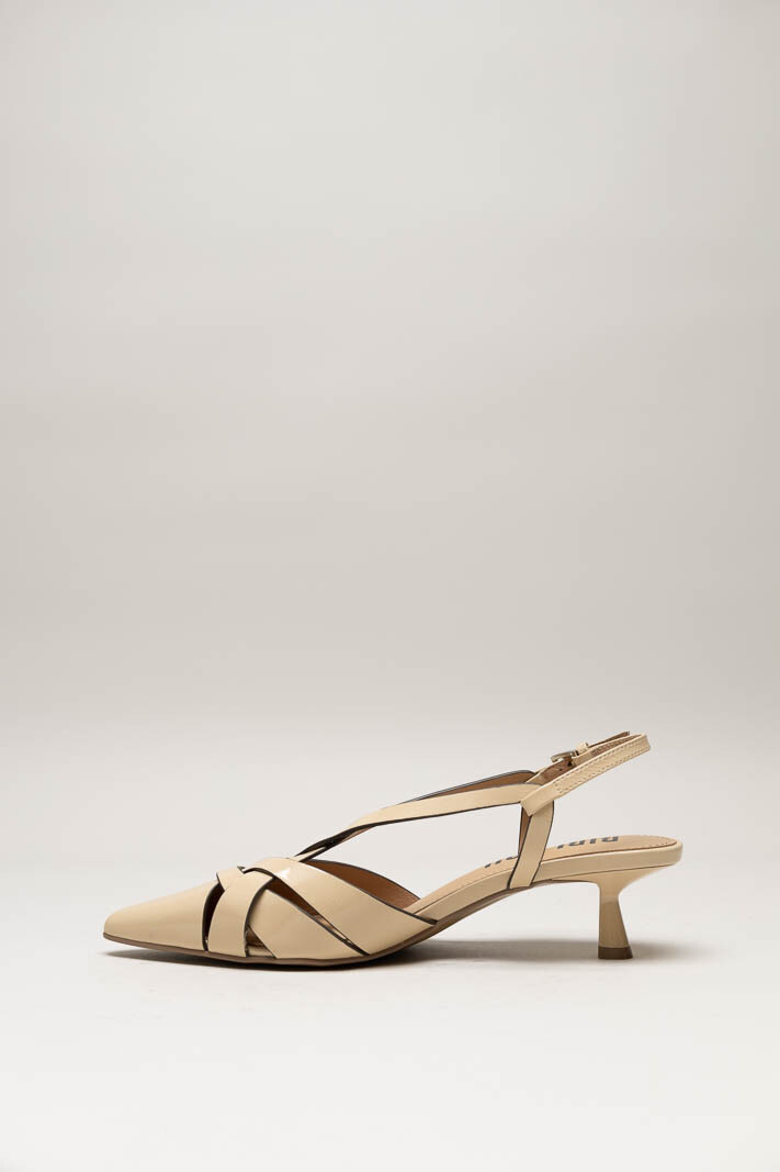 Nude Sandaal hak image
