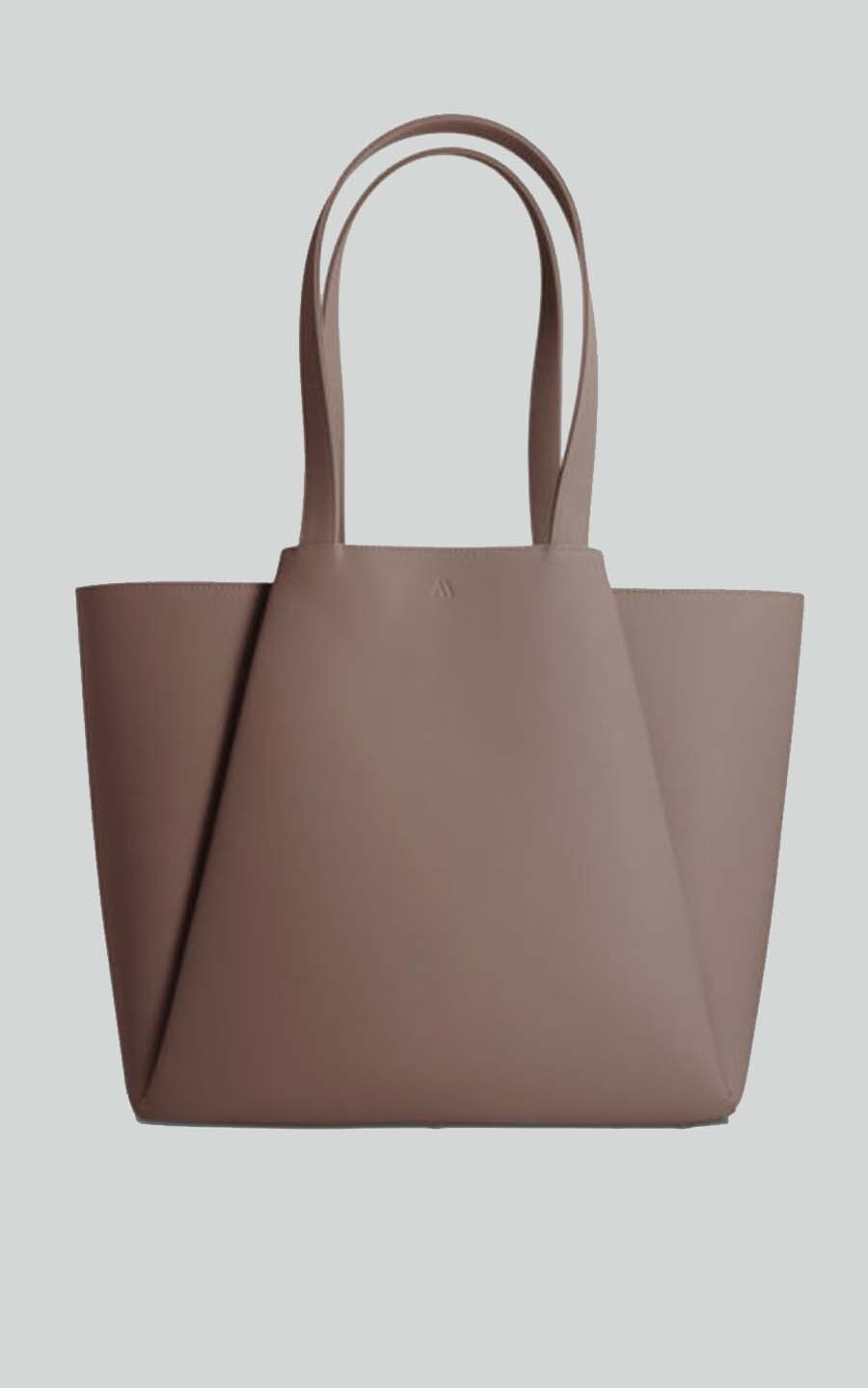 Taupe Schoudertas