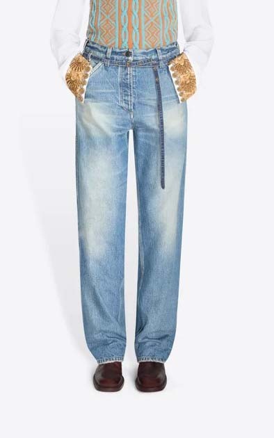 Blauw Jeansbroek