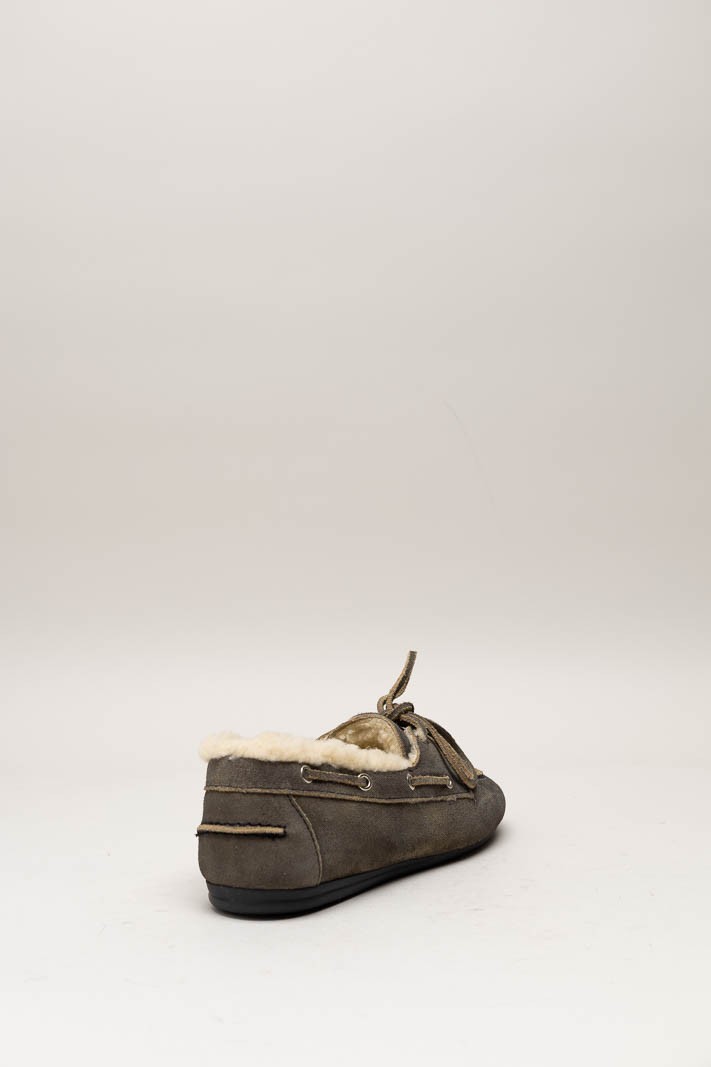 Taupe Bootschoen image