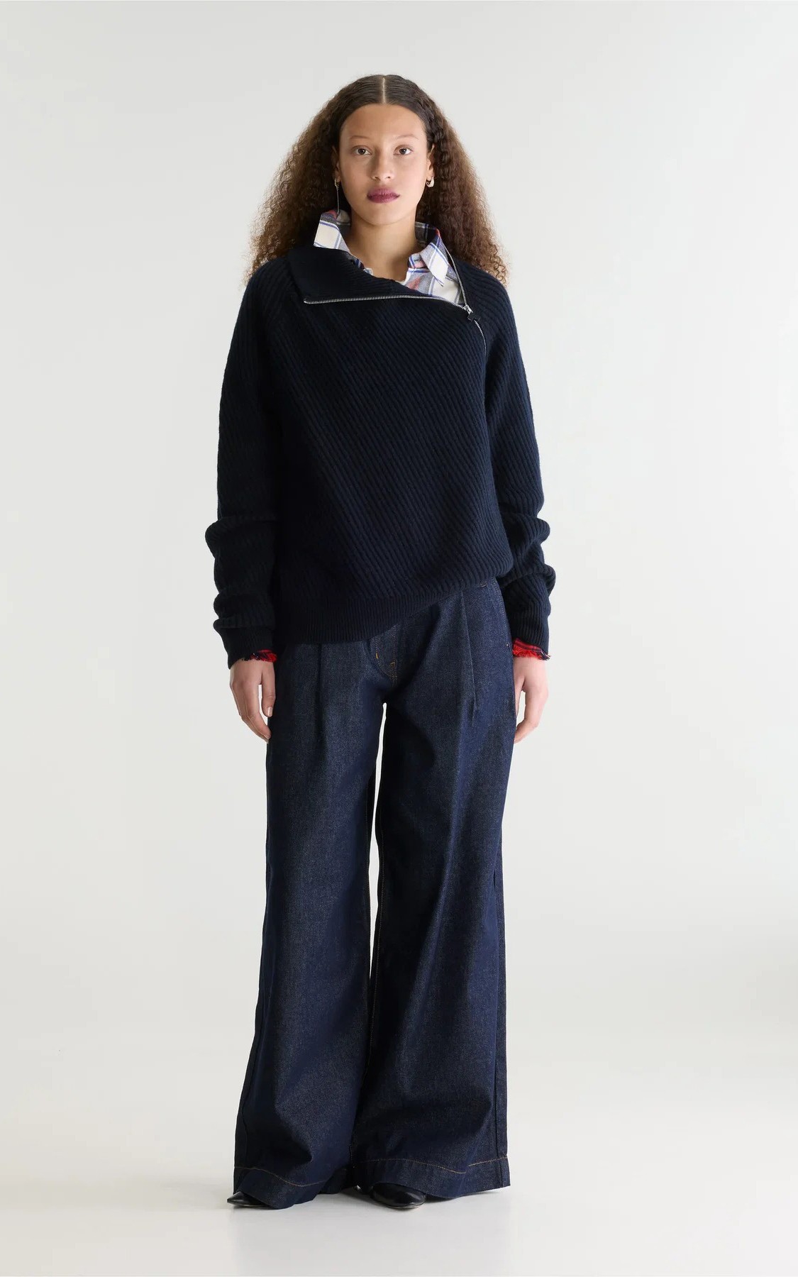 Donkerblauw Trui