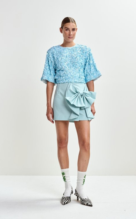 Lichtblauw Rok image