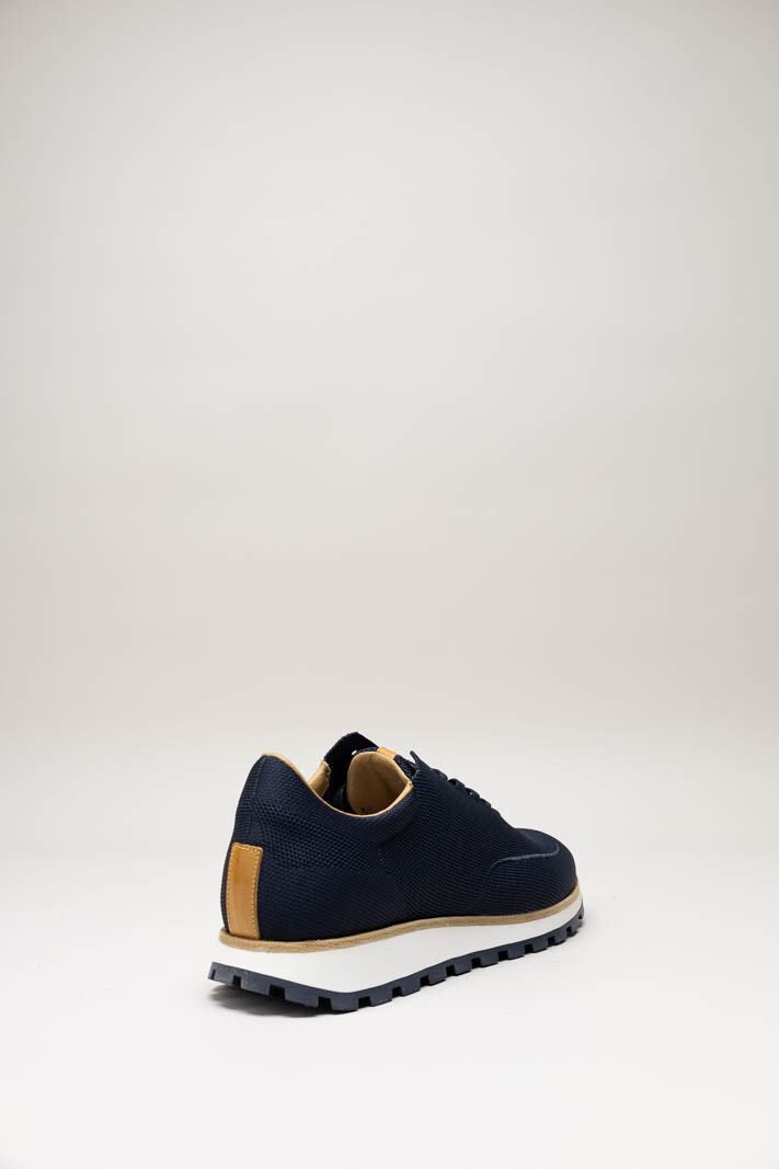 Donkerblauw Veterschoen image