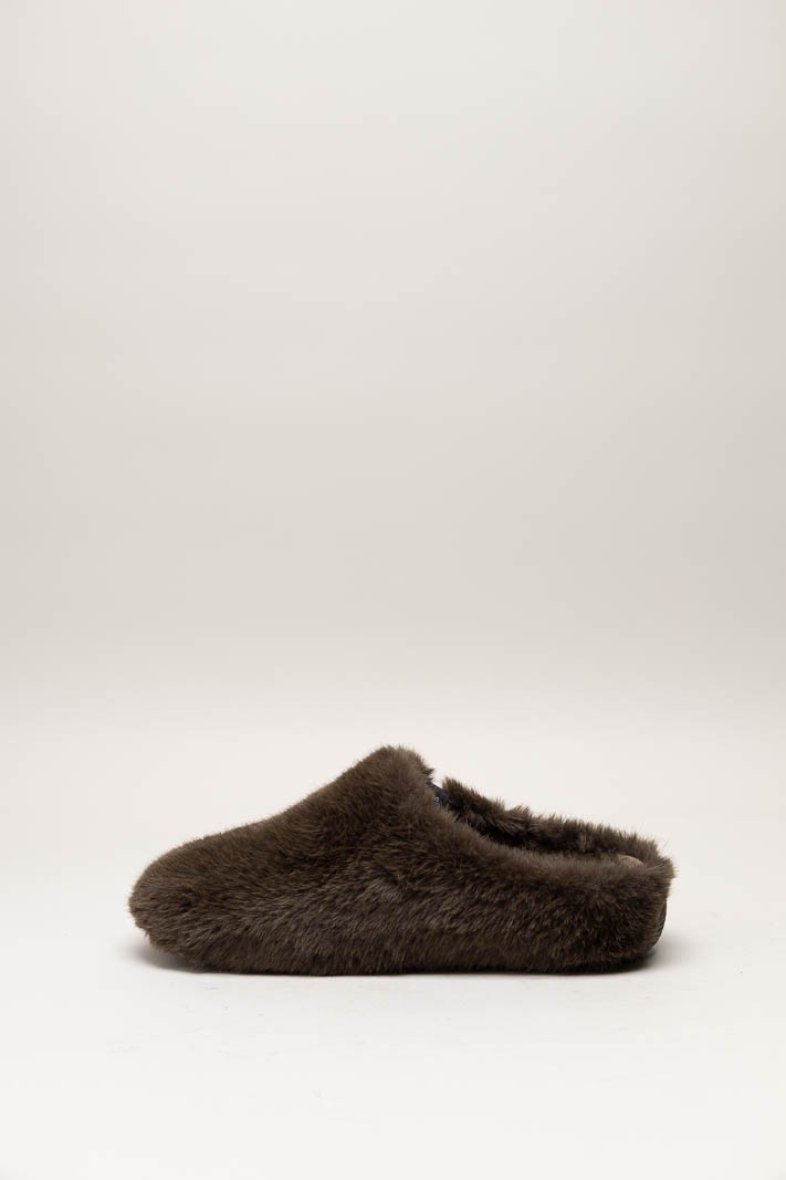 Donkerbruin Pantoffel image