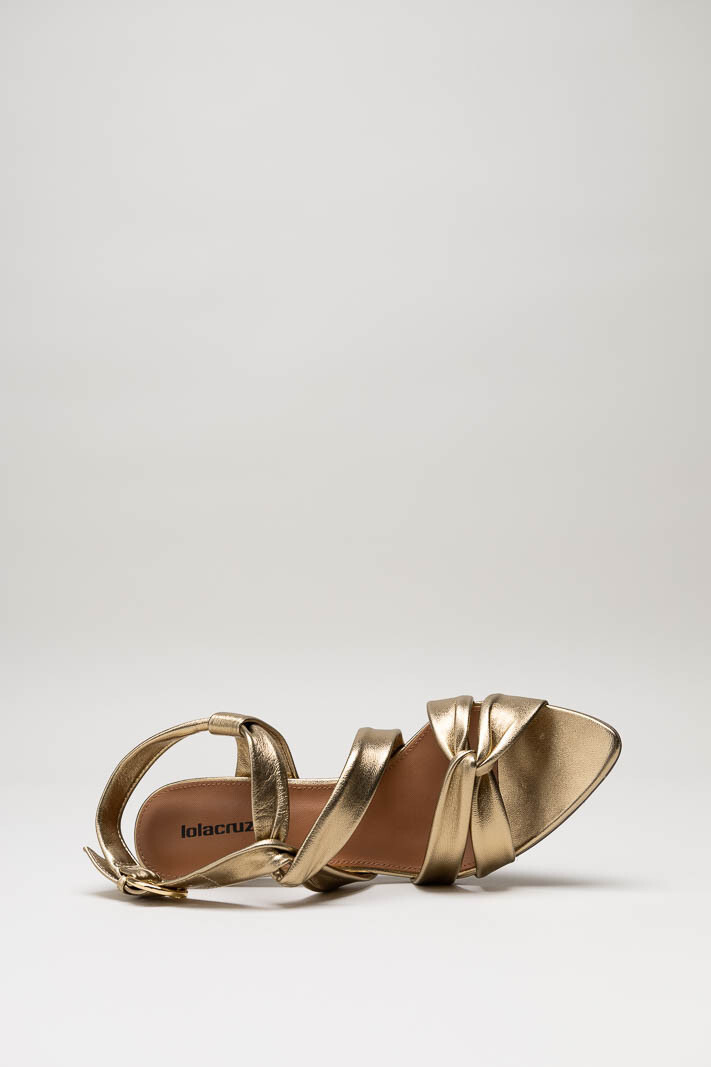 Goud Sandaal hak image