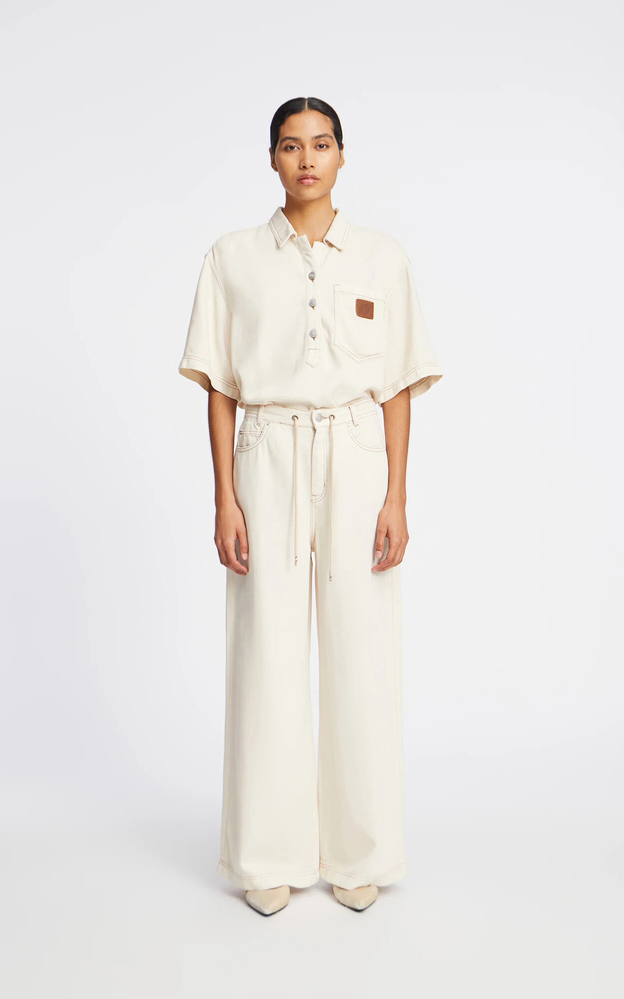 Ecru Broek