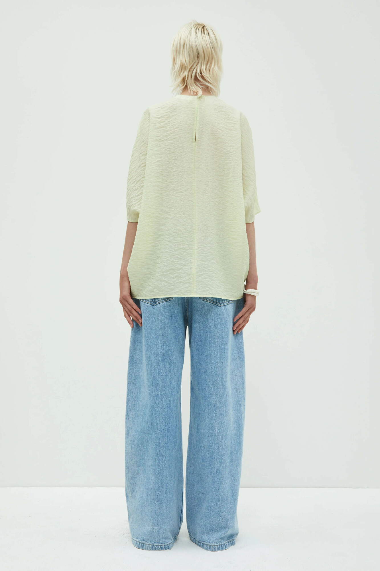 zoom in on Creme Blouse image Creme Blouse image