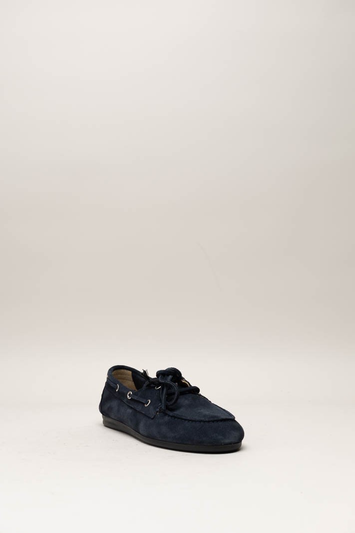 Blauw Bootschoen