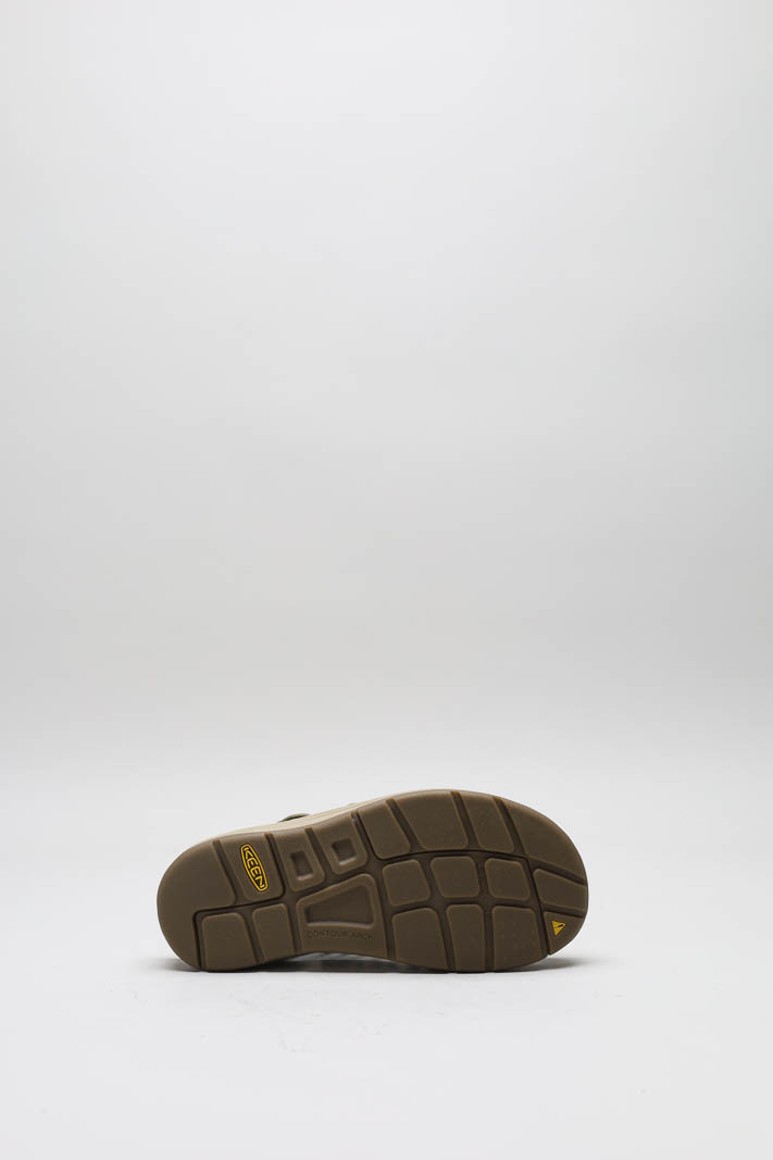 zoom in on Kaki Sandaal plat image Kaki Sandaal plat image