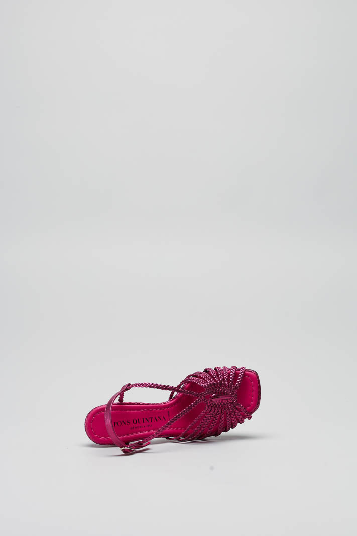 zoom in on Fuchsia Sandaal hak image Fuchsia Sandaal hak image