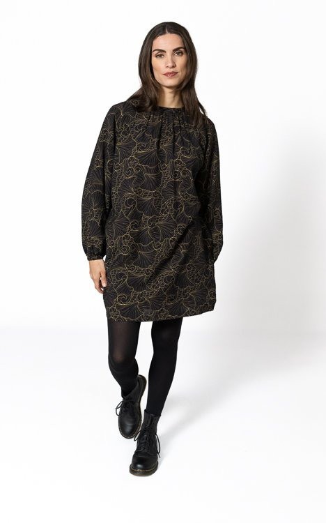 Donkerbruin Jurk