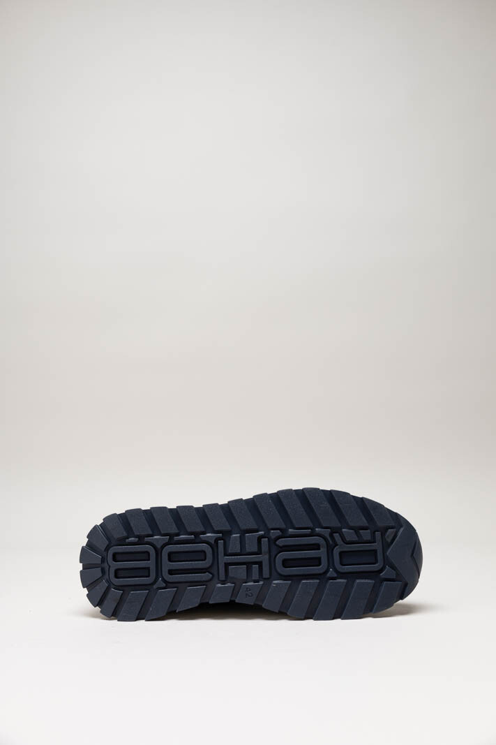 Donkerblauw Veterschoen image