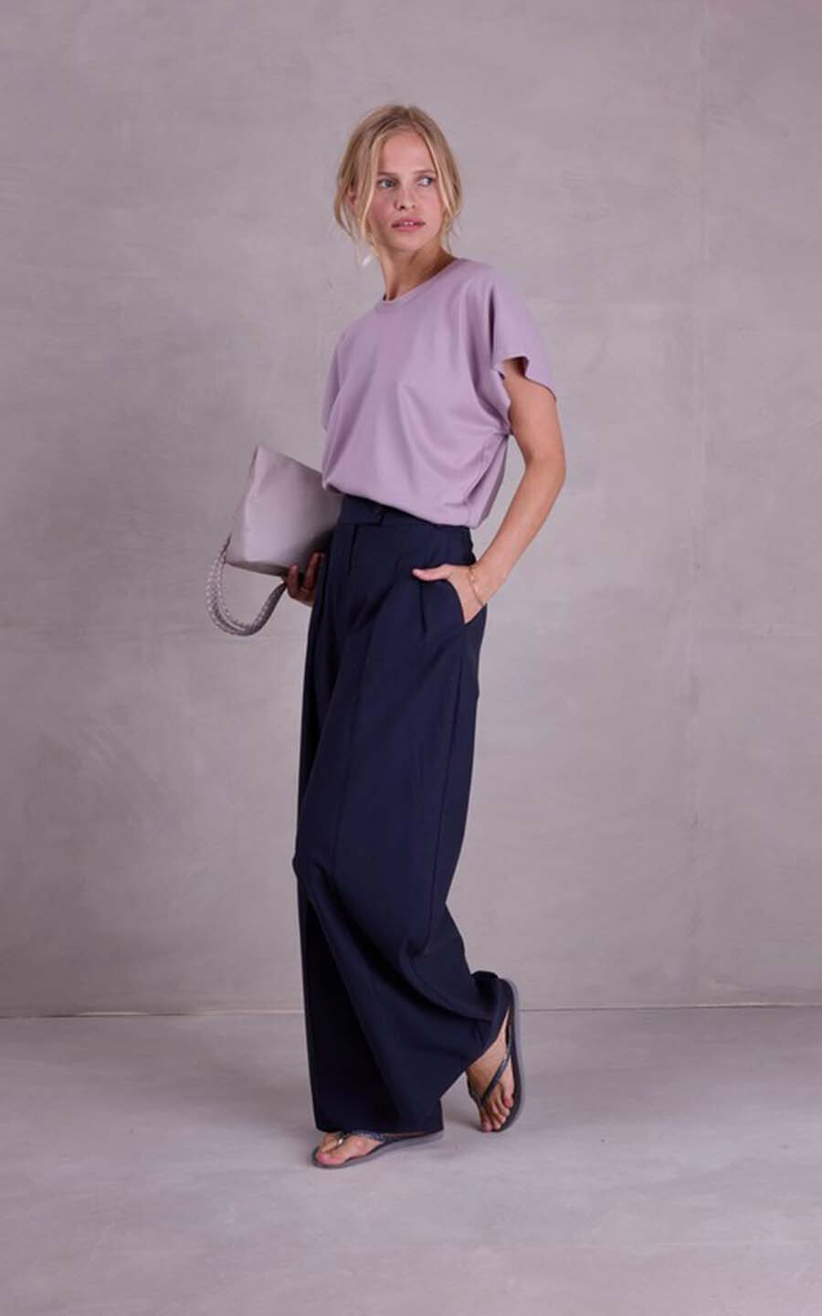 Donkerblauw Broek
