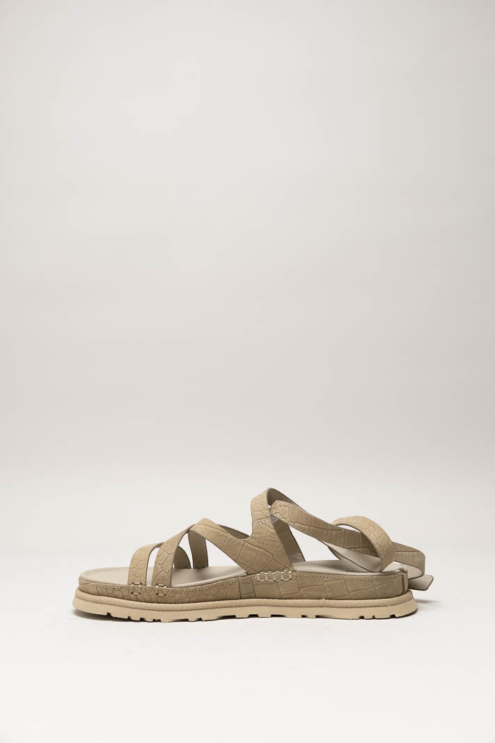 Beige Sandaal plat image