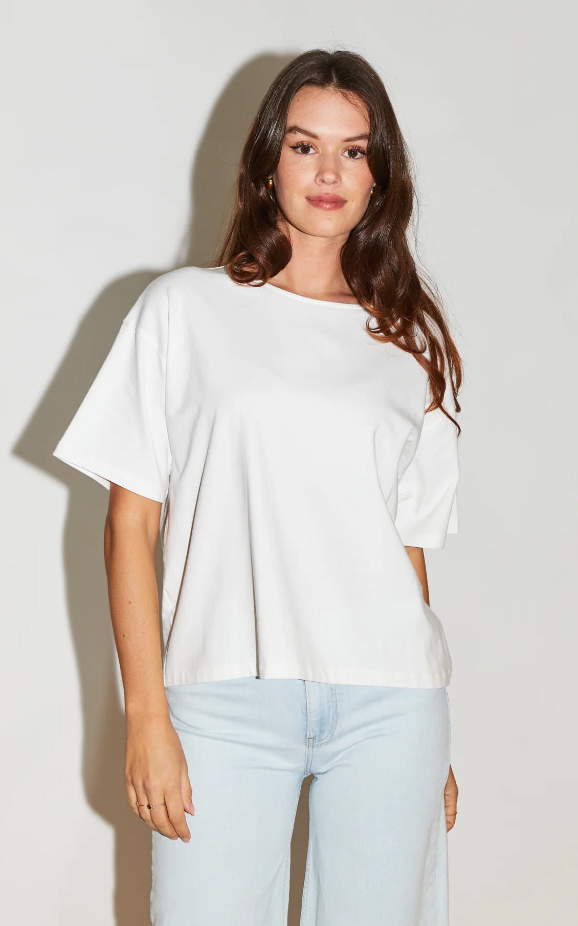 Ecru T-shirt/top