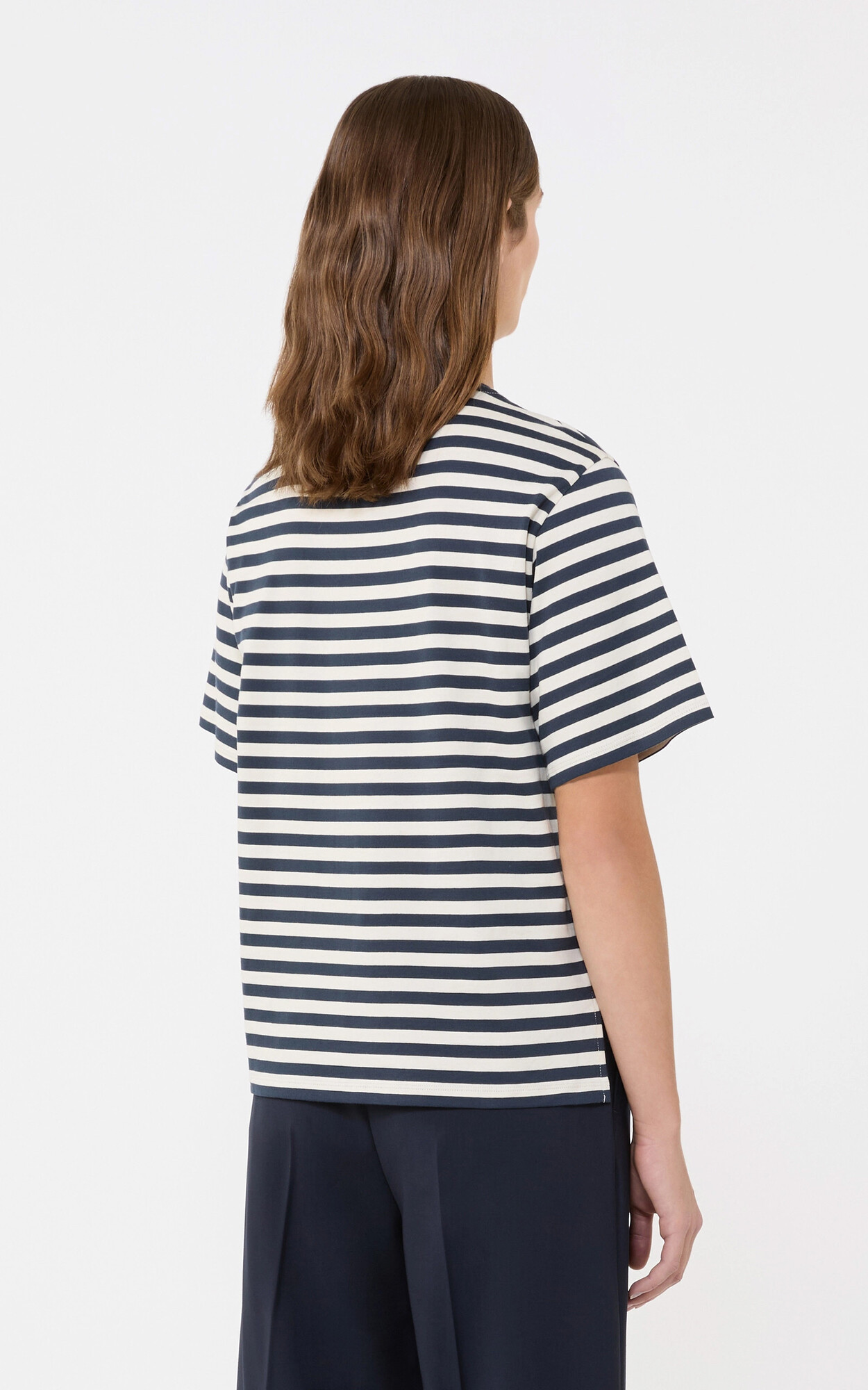 Marineblauw T-shirt/top