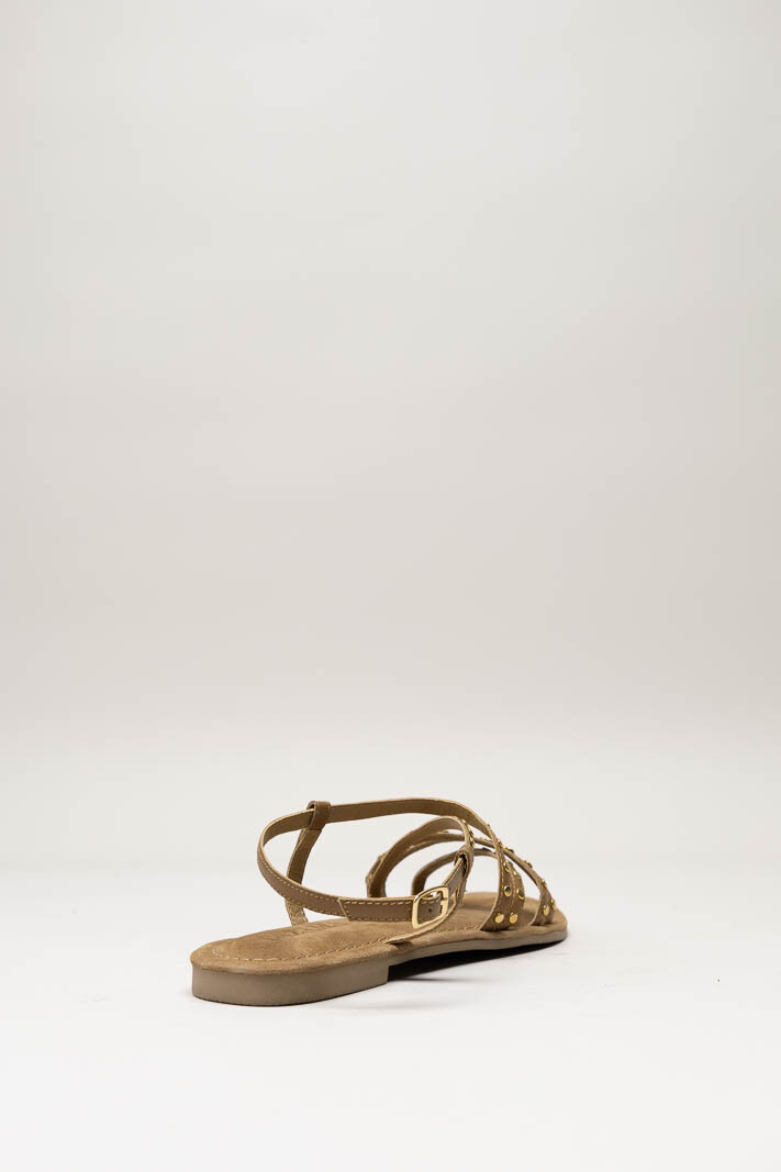 Bruin Sandaal plat image