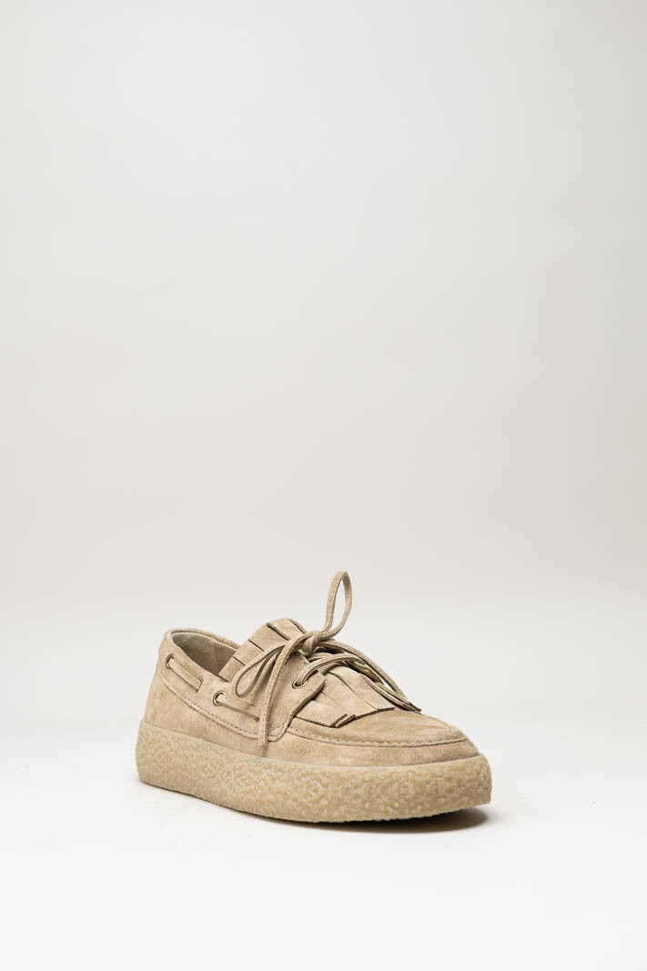 Beige Bootschoen
