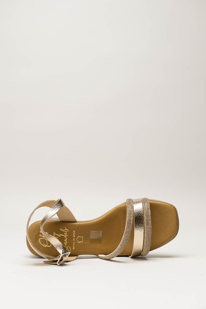 Goud Sandaal hak image