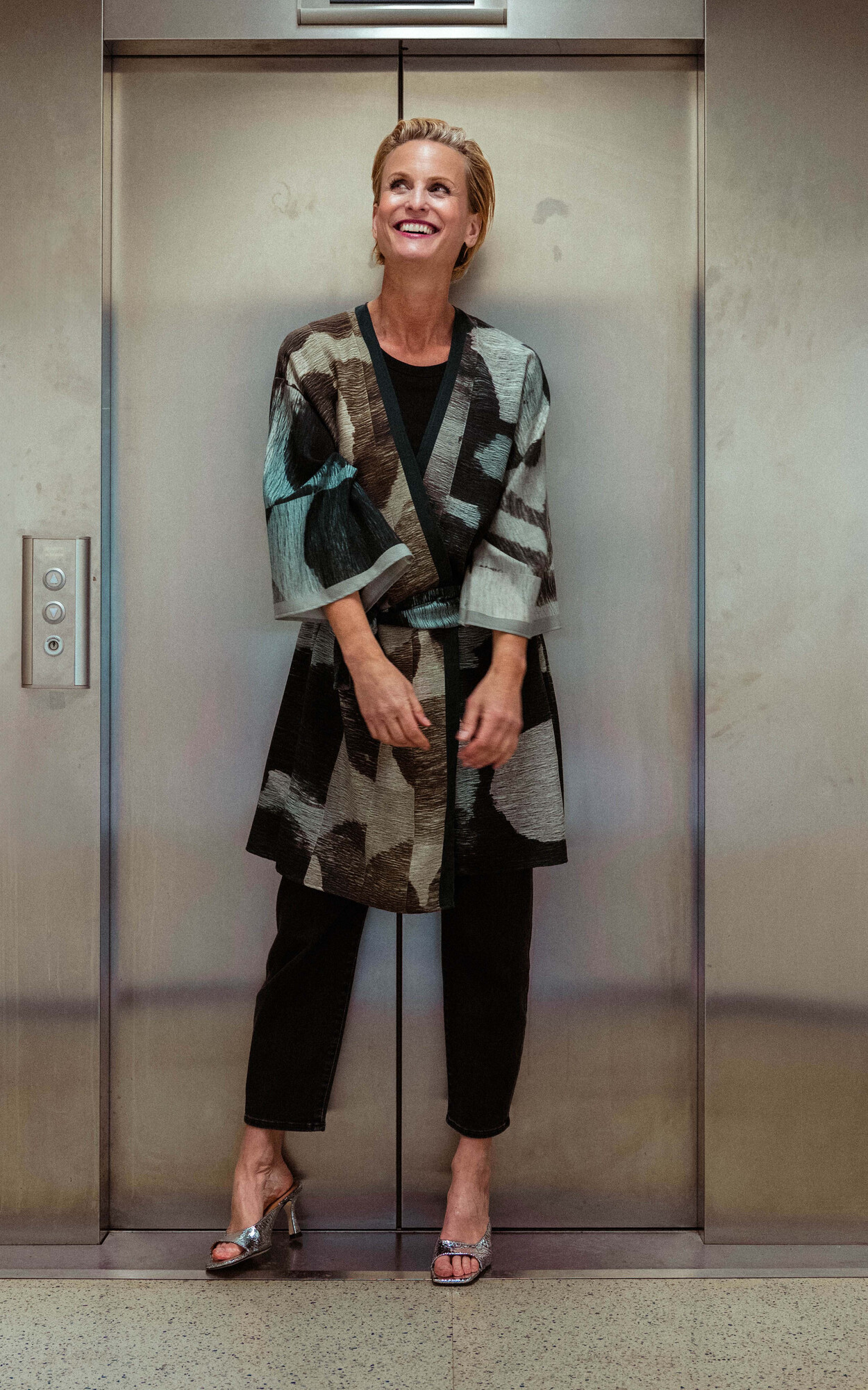 Blauw Cardigan