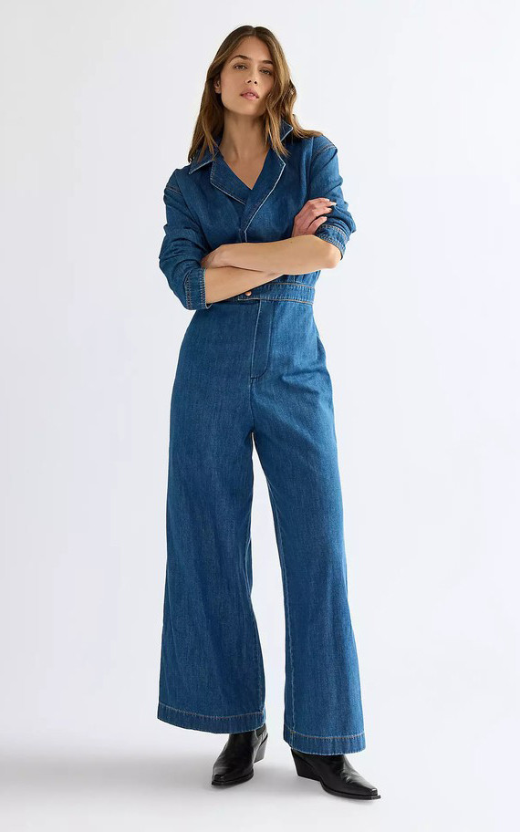 Blauw Jumpsuit