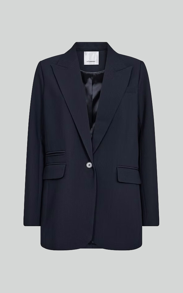 Marineblauw Blazer