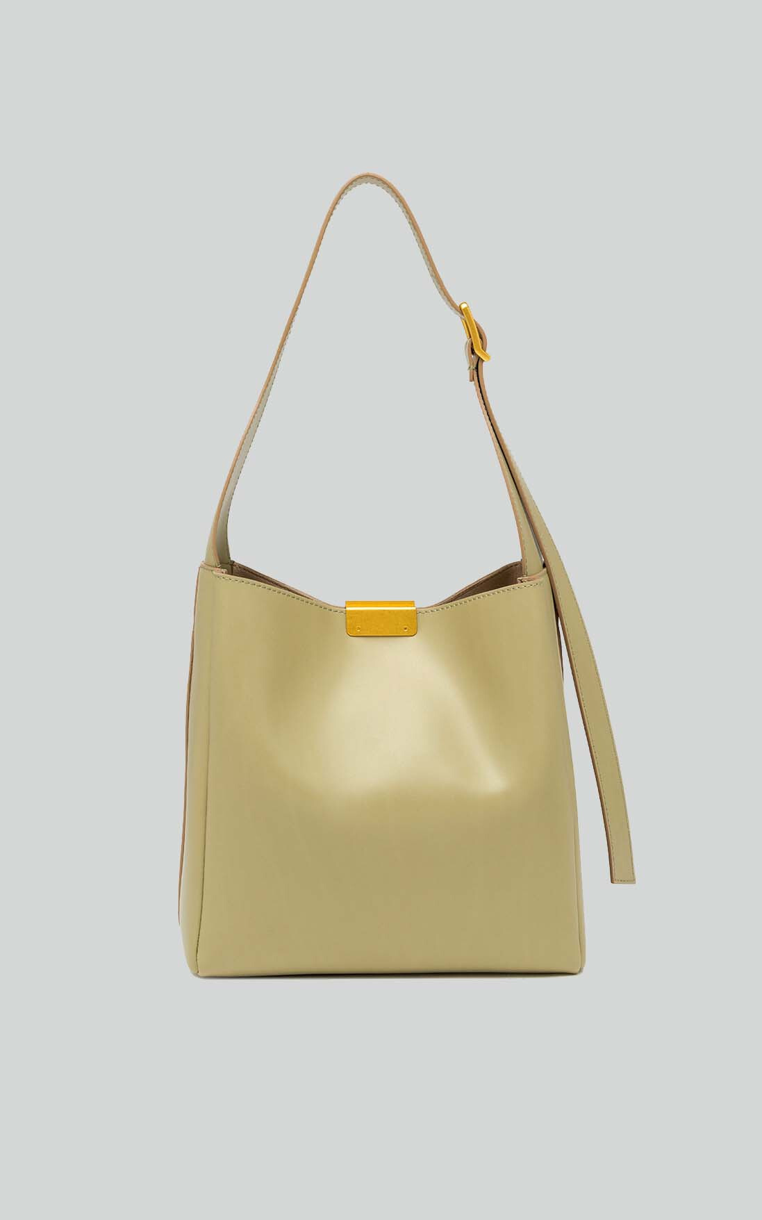 Lichtgroen Schoudertas image