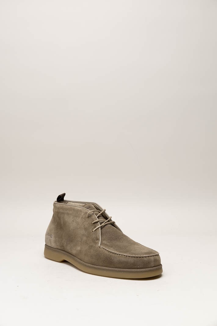 Taupe Veterschoen hoog