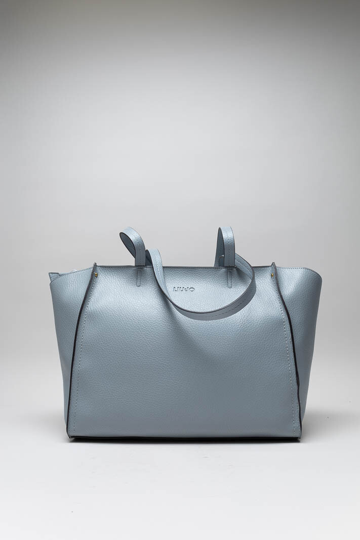 Lichtblauw Schoudertas image