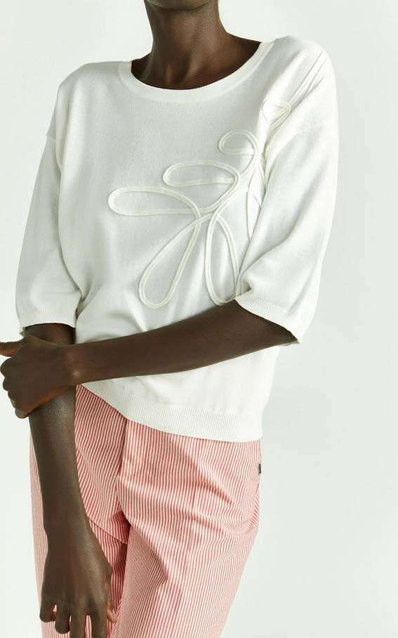 Wit Sweater/trui