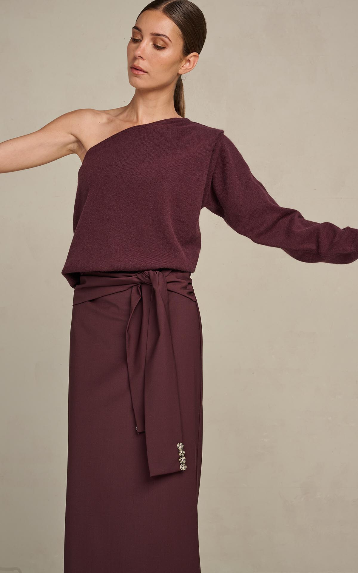 zoom in on Bordeaux Sweater/trui image Bordeaux Sweater/trui image