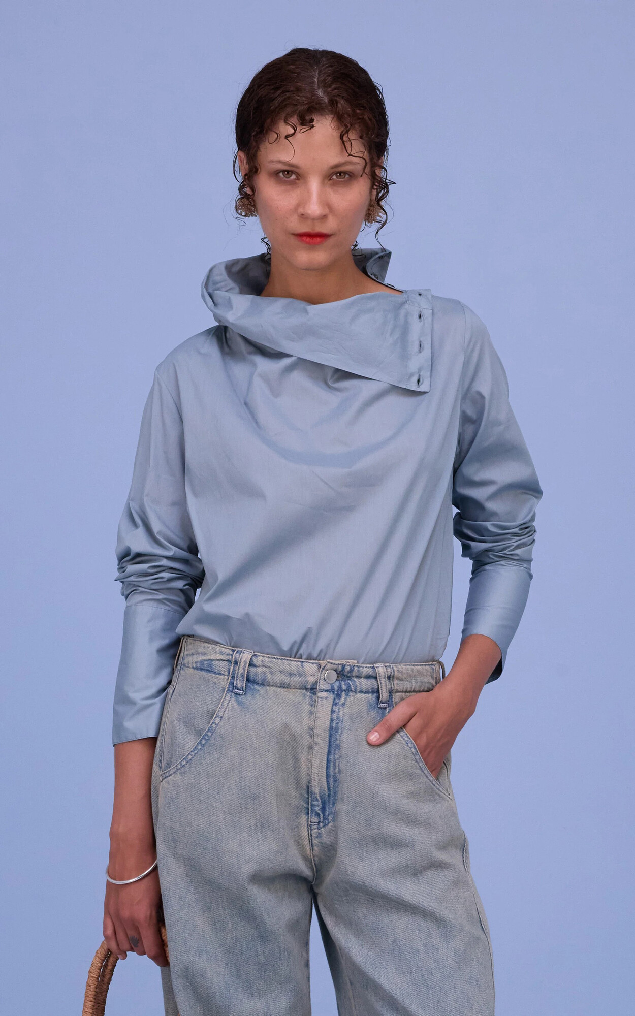 Blauw Blouse