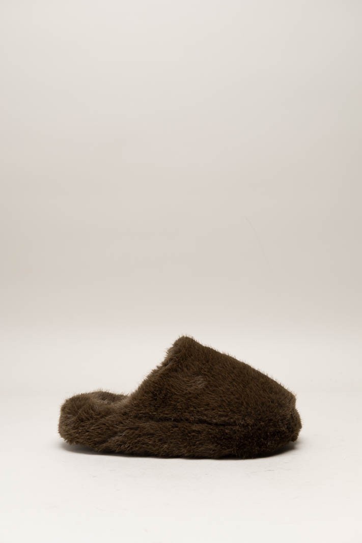Donkerbruin Pantoffel image