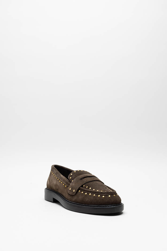 Donkerbruin Mocassin