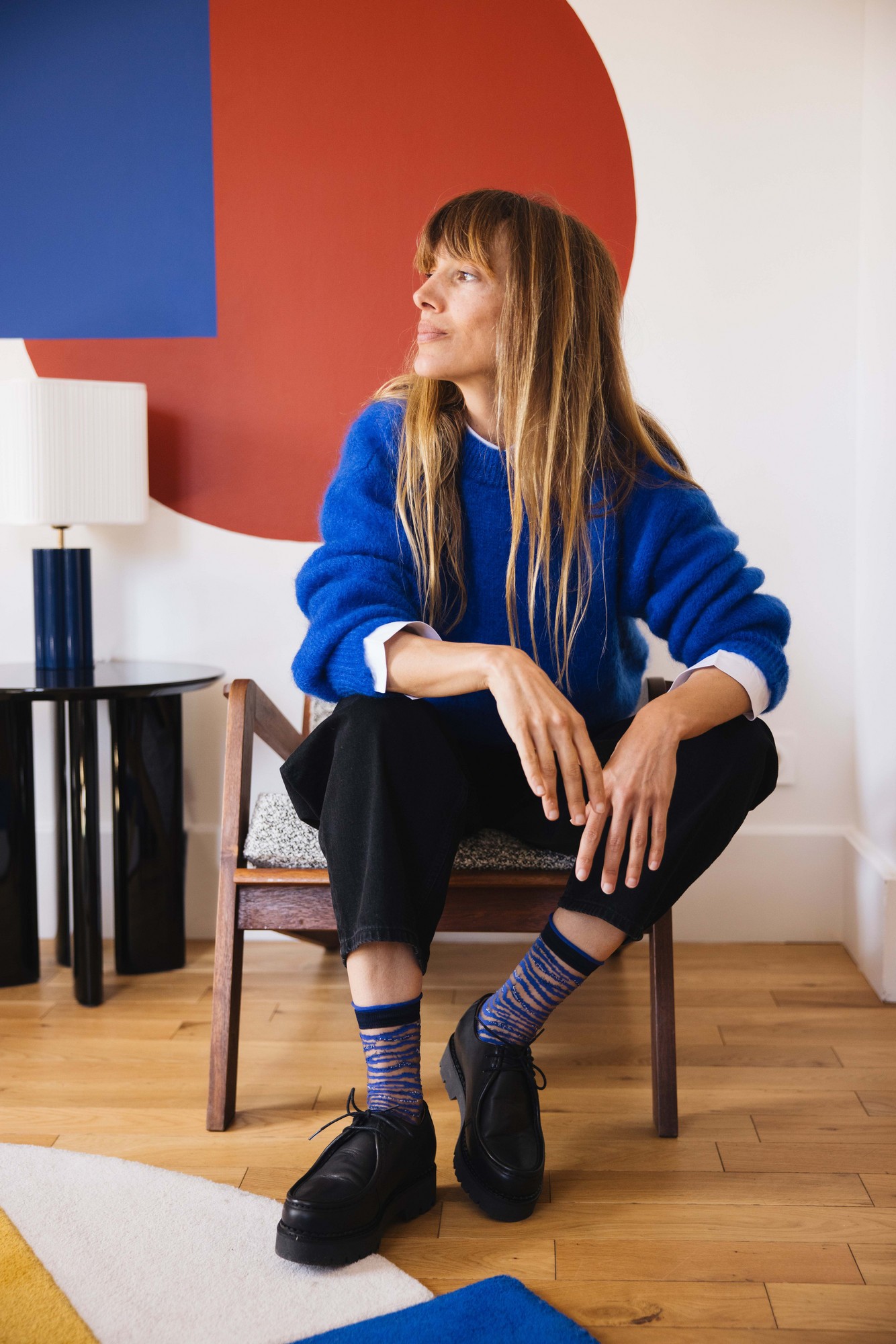 Blauw Kousen image