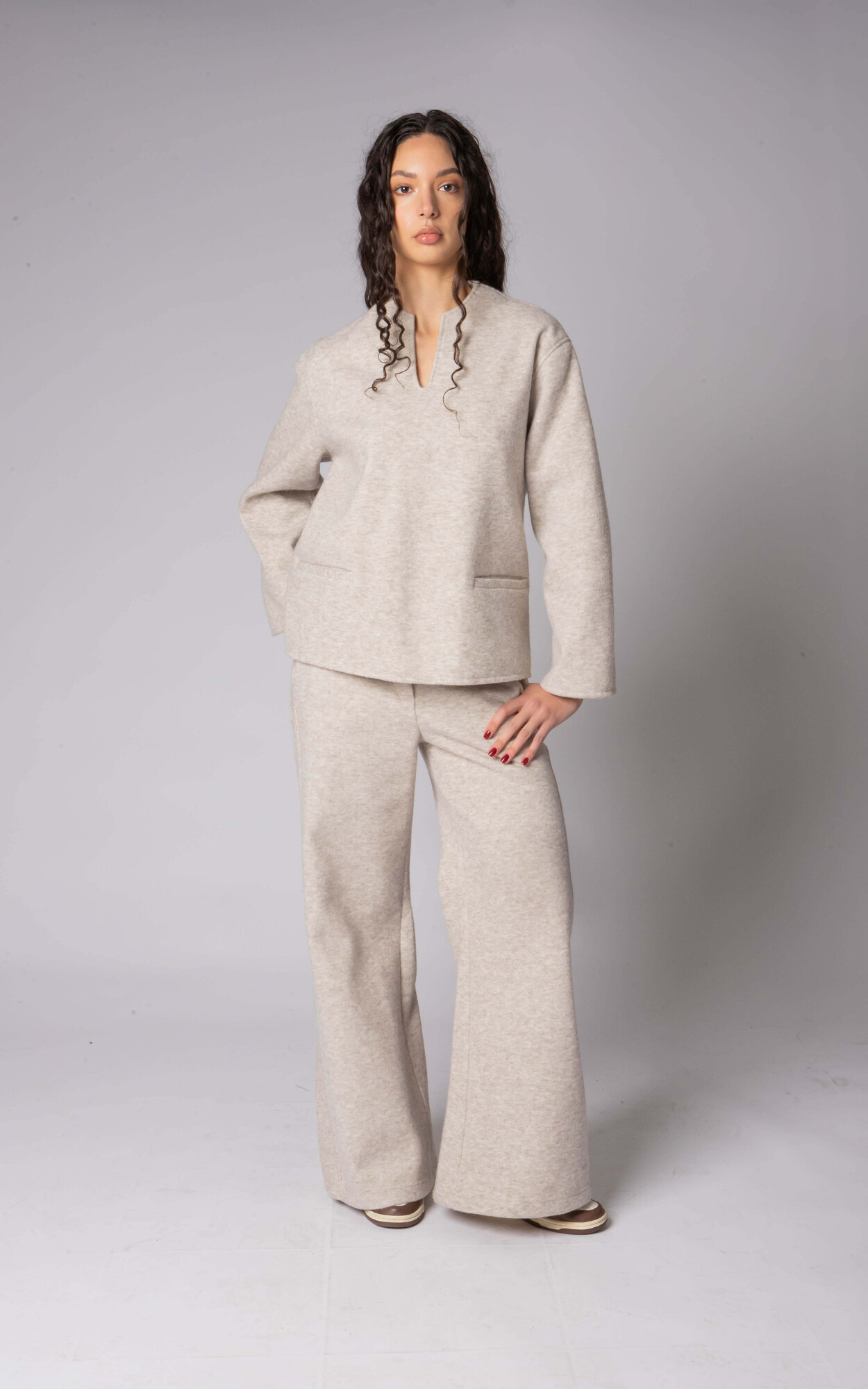 Ecru Broek