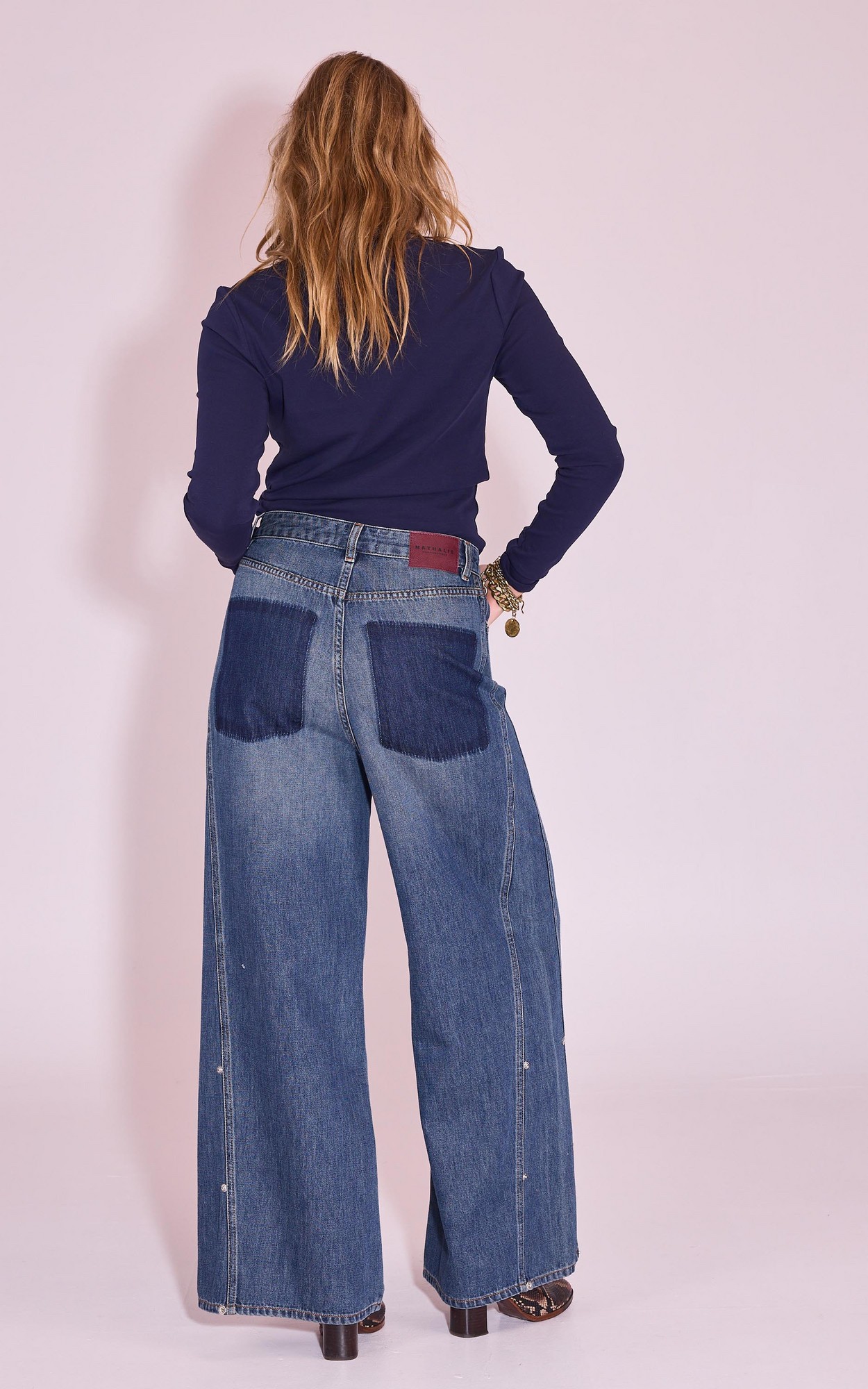 Blauw Jeansbroek image